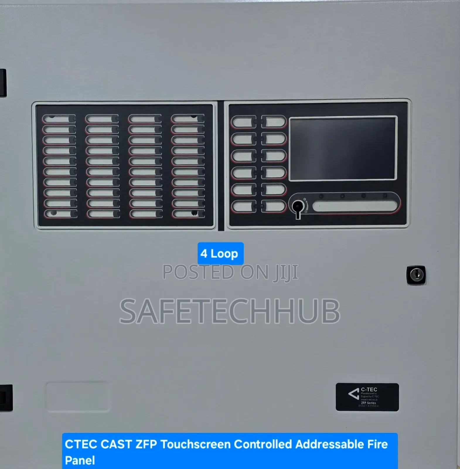 Ctec Cast Zfp Fire Alarm Addressable 4 Loop Control Panel
