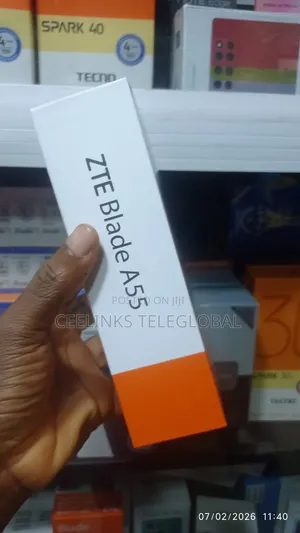 New ZTE Blade A55 128 GB Black