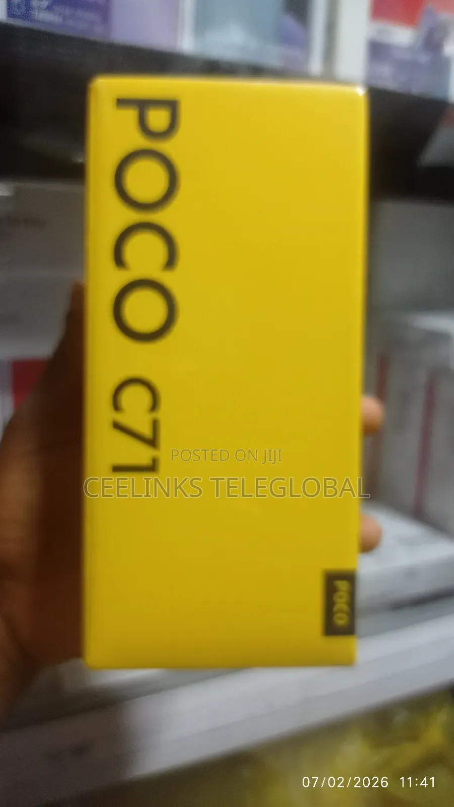 New Xiaomi Poco C71 128 GB Black