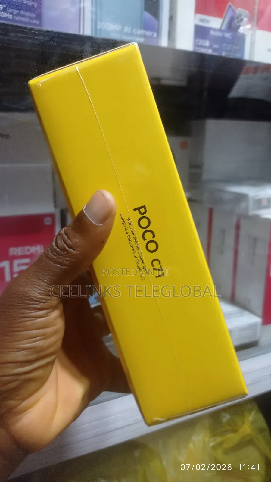 New Xiaomi Poco C71 128 GB Black