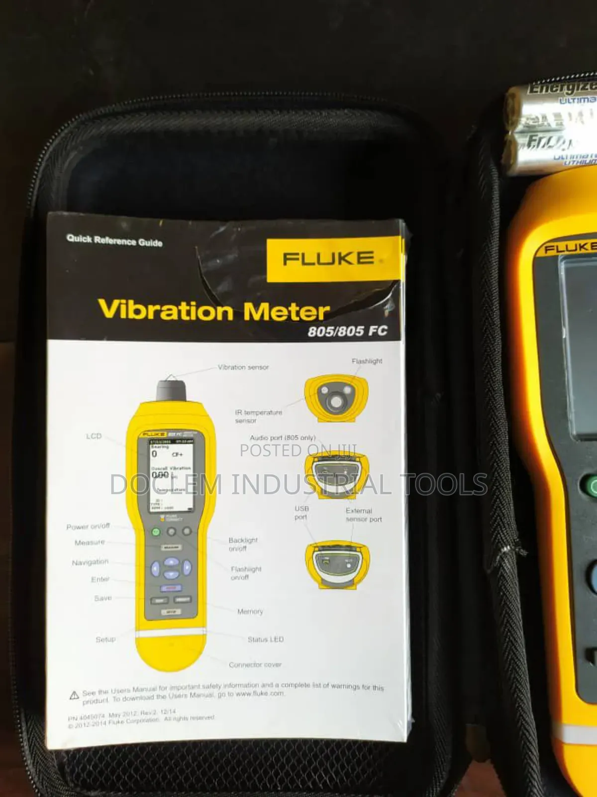 Fluke 805 Digital Vibration Meter