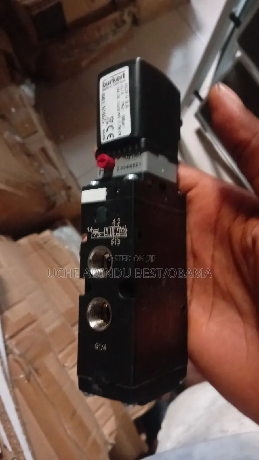 Burket Germany Solenoid Valve 1/4