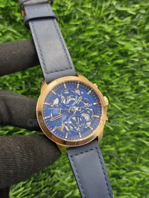 Tommy Hilfiger Quality Luxury Chronograph Genuine Leather Wristwatch