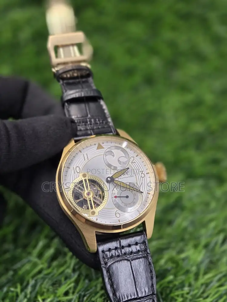 Iwc Schaffhausen Quality Luxury Men Automatic Engine Wristwatch