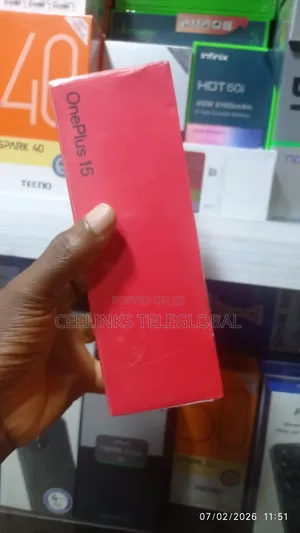 New OnePlus 15 512 GB Black