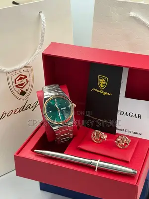 Poedagar Quality Men Chain Strap Wristwatch