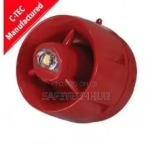 Ctec Addressable Fire Alarm Deep Wall Sounder Flasher