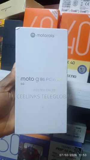 New Motorola Moto G86 Power 5G 512 GB Blue