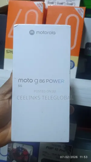 New Motorola Moto G86 Power 5G 512 GB Black