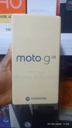 New Motorola Moto G05 256 GB Black