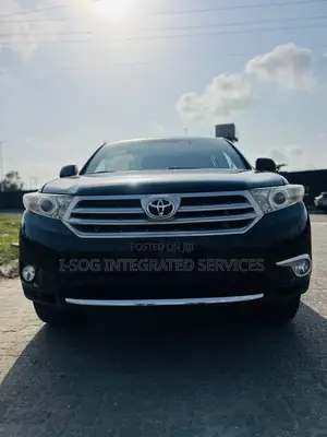 Toyota Highlander Limited 2012 Black