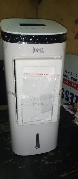 Air Cooler Black and Decker 2 in 1digital,7lrts,With Ice Pack,Remote.