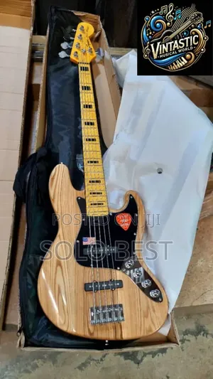 5 String Fender Active Bass Guitar