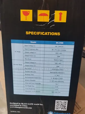 Bluegate 2.5kva Line Interactive Ups Bg2500