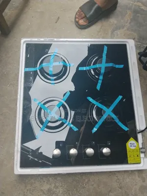 Maxi 4 Burner Glass Gas Cooker T-840