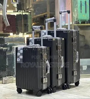 Tsa Lock Classic Aluminum Frame Luggage Box - Bold Set