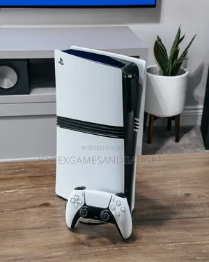 Very Neat Ps 5 Pro 2tb With 2 Pads and 12 Games Installed .