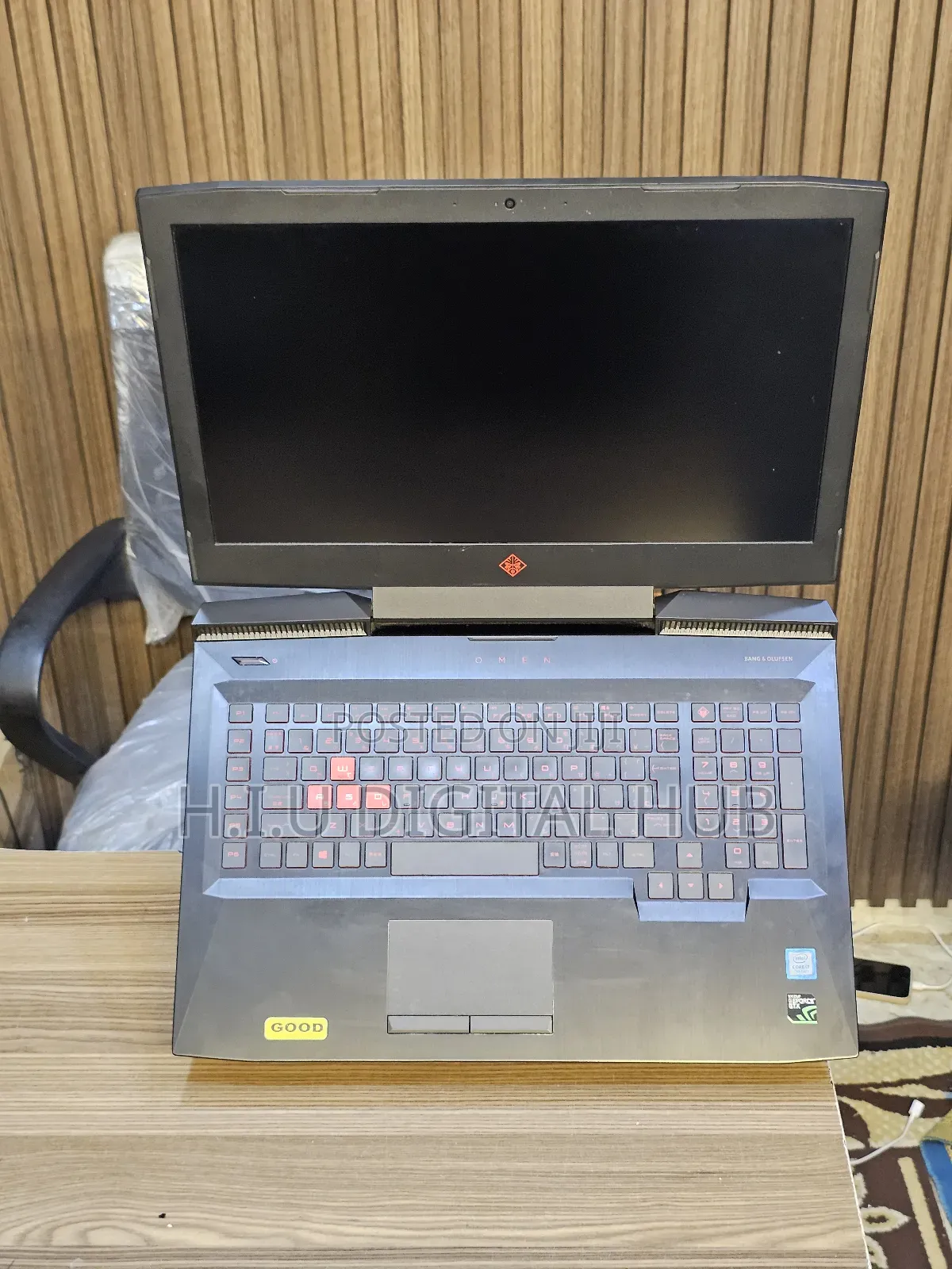 Laptop HP Omen 17 16GB Intel Core i7 SSD 512GB