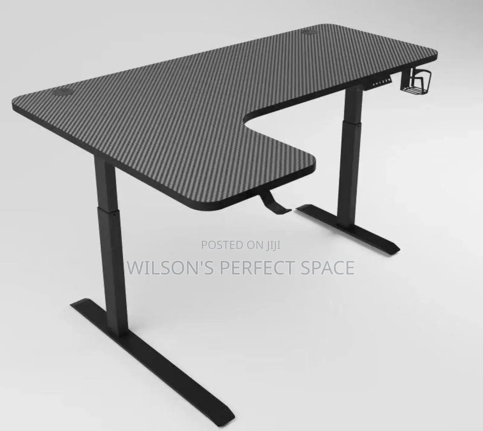 1.4 Meter L Shape Electric Table / Adjustable Height