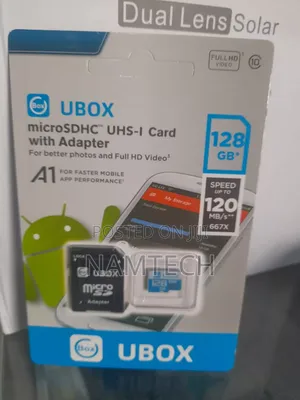 Ubox 128gb Memory Card