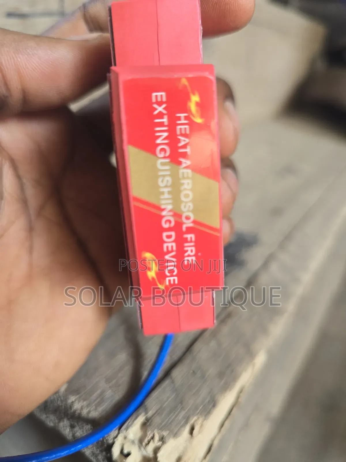 Solar Fire Extinguisher.