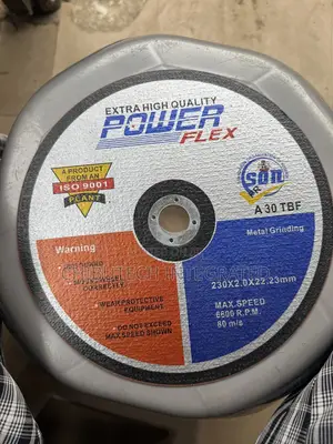 Powerflex 9-Inch Metal Cutting Disc.