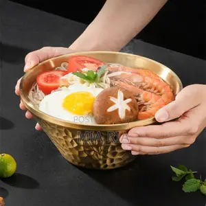 304 Quality Stainless Steel Hammered Double Wall Insulated Bowl