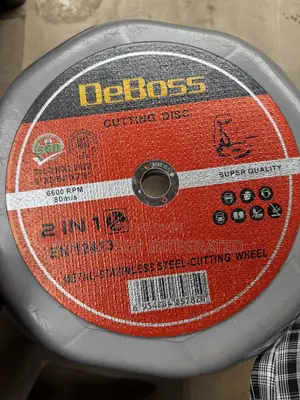 Deboss Cutting Disc for Metal and Stainless Steel.