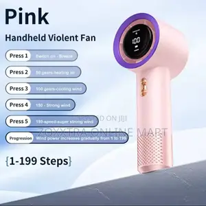 Portable Mini Turbo Handheld Fan