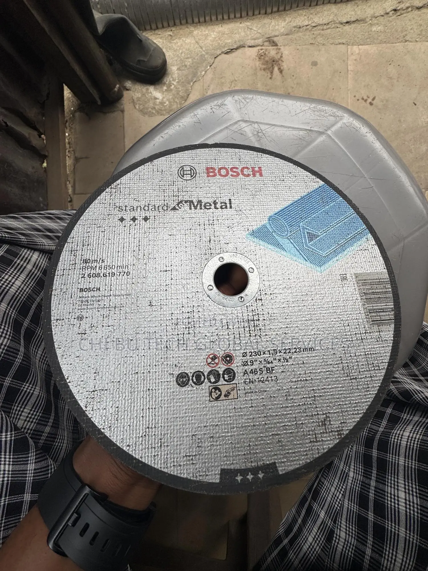 Bosch Standard for Metal Cutting Disc.