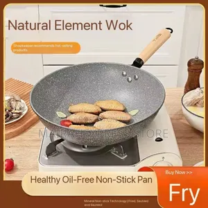 Thickened Non-Stick Wok Pan (32cm) HMK