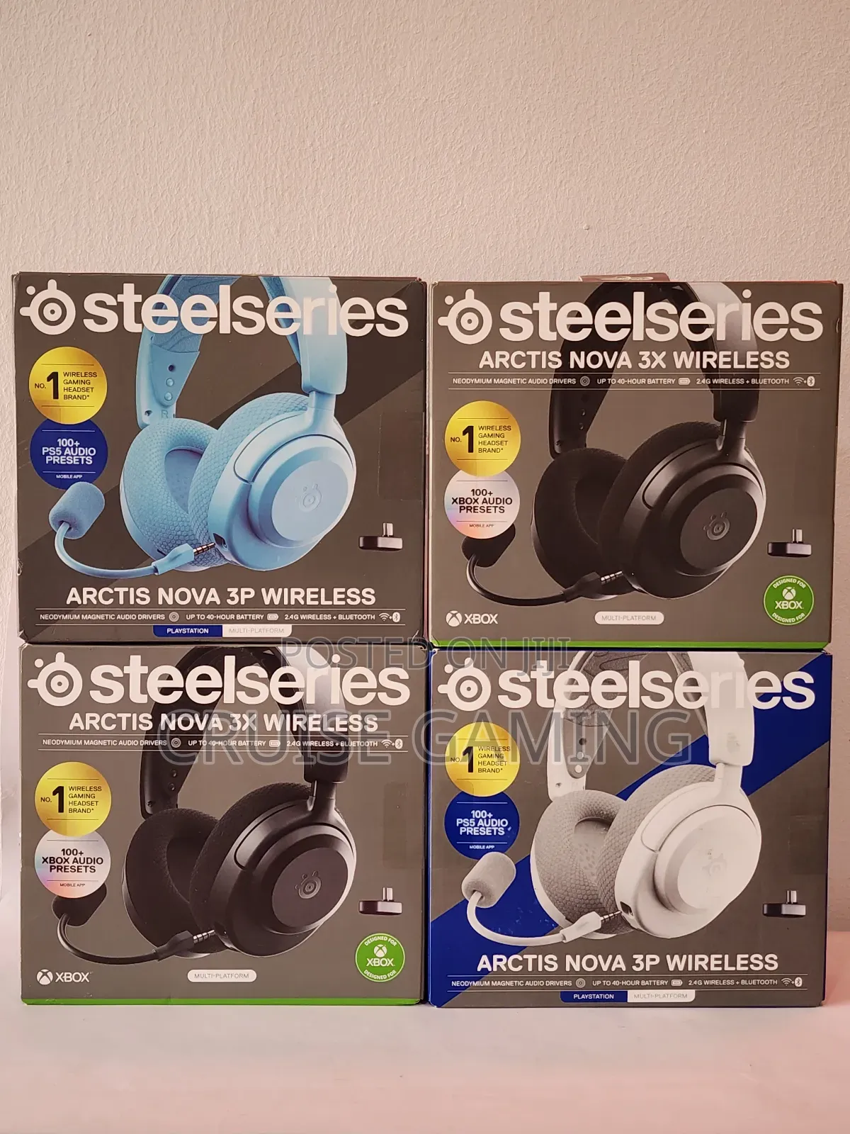 Steelseries Arctis Nova 3 Wireless Gaming Headset 2025 Model