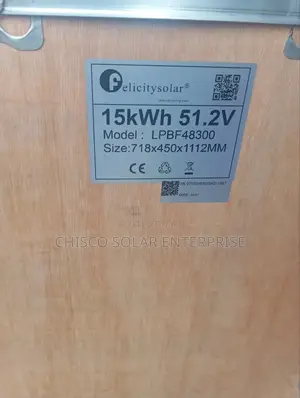 15kwh 51.2v Felicity Lithium Battery Lpbf(Standing)