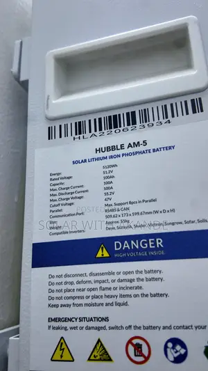 Hubble 5.5kw Lithium Battery