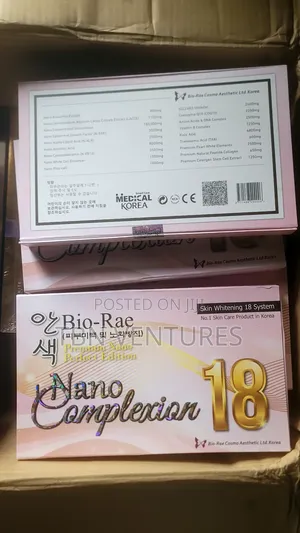Bio-Rae Nano Complexion 18 Skin Whitening Glutathione Injection