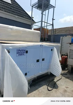 Premium 100kva Perkins Soundproof Diesel Genset