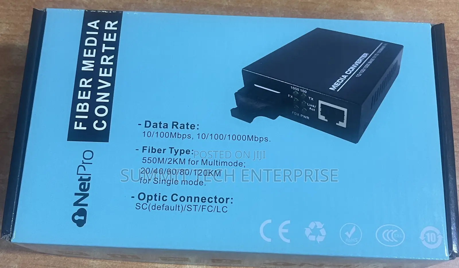 Netpro Media Converter Gigabit Single Mode