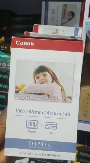 Canon Selphy Cp Printer Photo Paper/ Color Ribbon