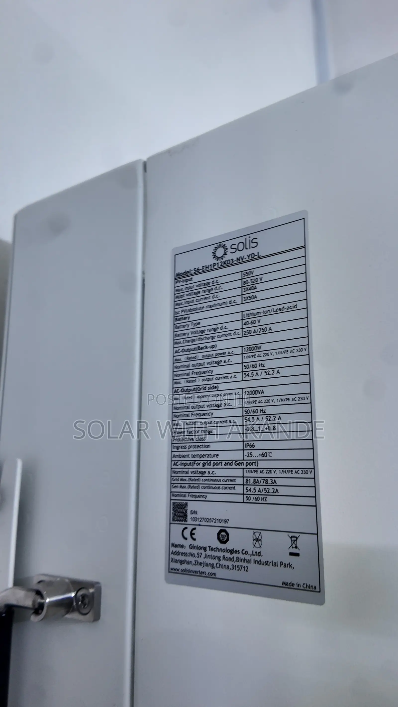 Solis 12kw Inverter