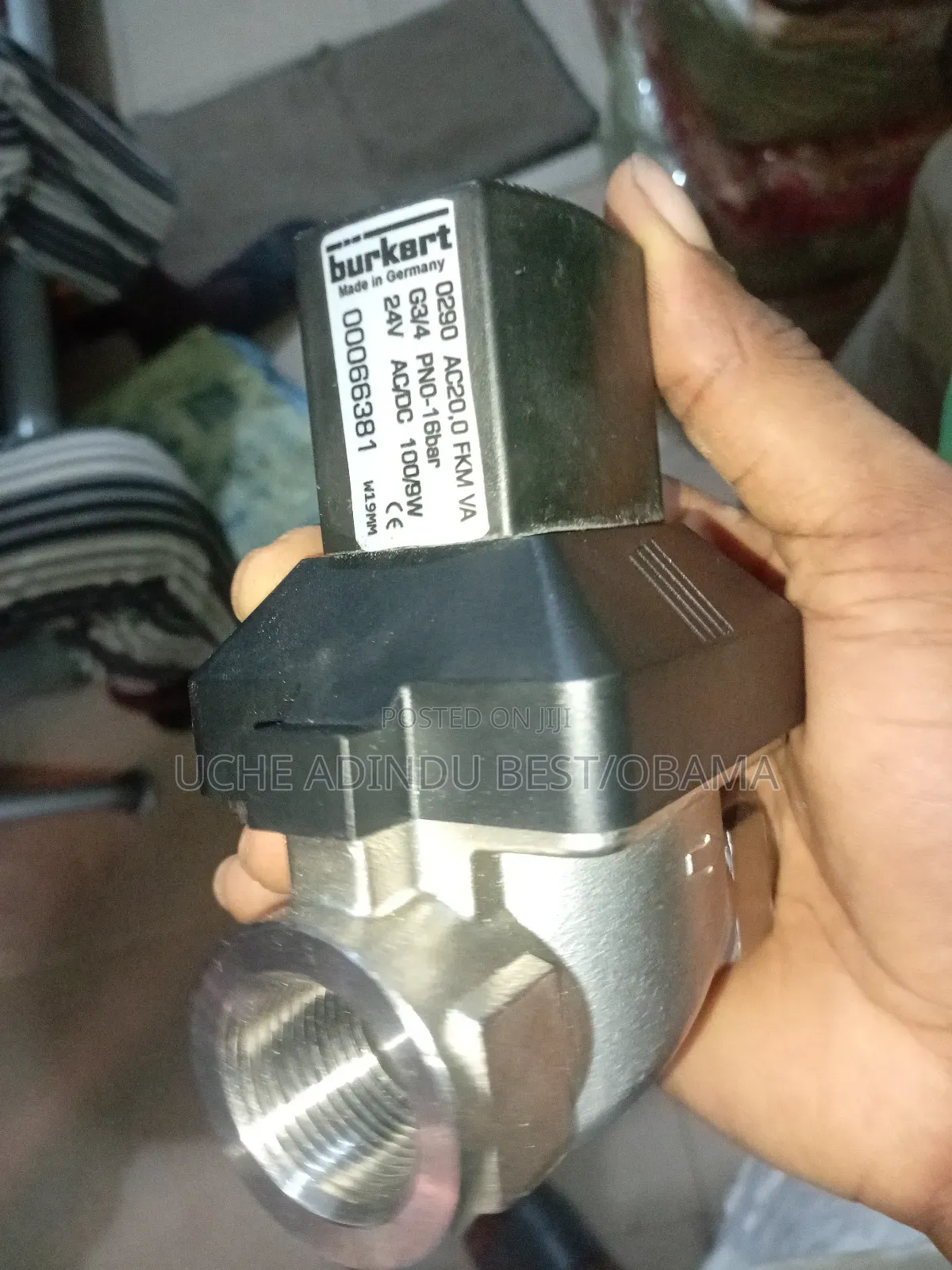 Burket Solenoid Valve 3/4 Inches