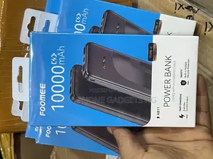 Power Bank (Foomee 10000 Mah Fast Charging Power Bank)