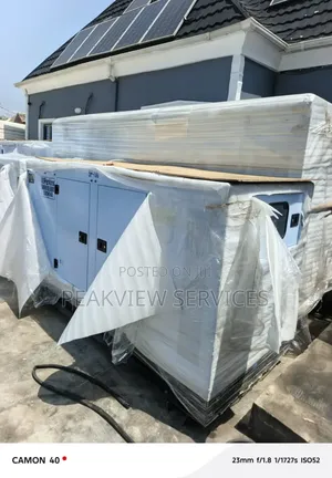 100kva Perkins Soundproof Generator Set for Business