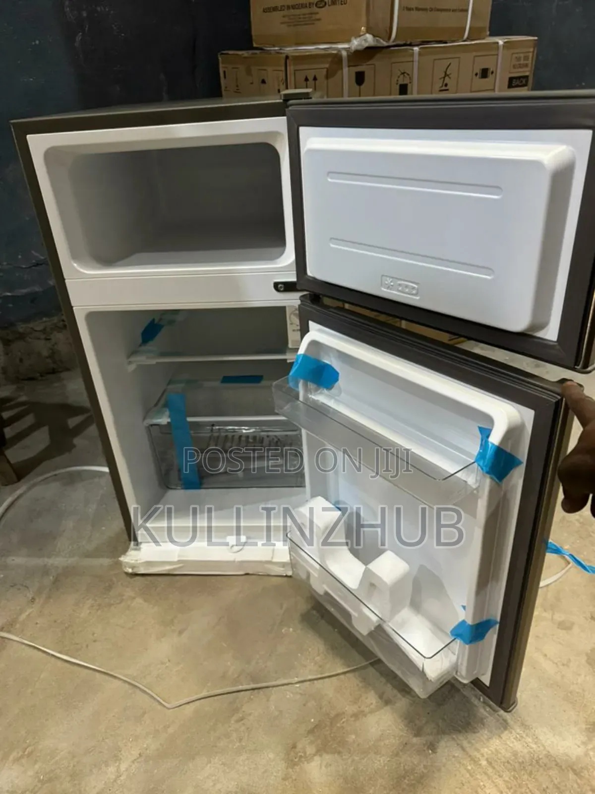 Haier Thermocool 95 Litres Double Door Fridge (Hrf-95bex)