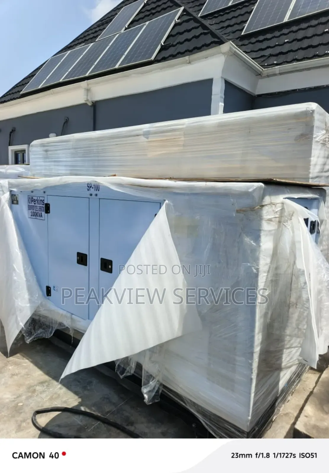 100kva Perkins Diesel Generator – Silent Efficient