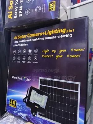 Ai Solar Camera +Lighting 2in1