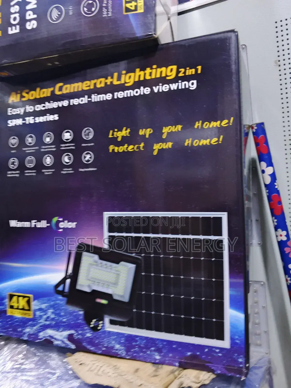 Ai Solar Camera +Lighting 2in1