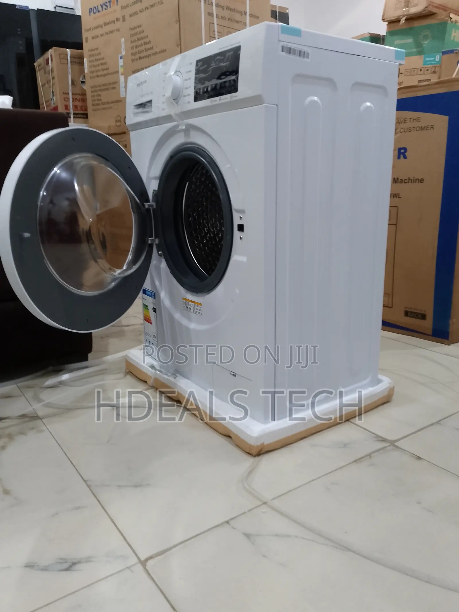 Polystar Automatic 6kg Front Load Washer – Durable Stylish