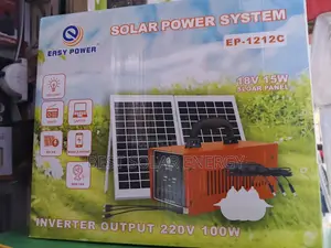 Easy Power Solar Generator With Panel
