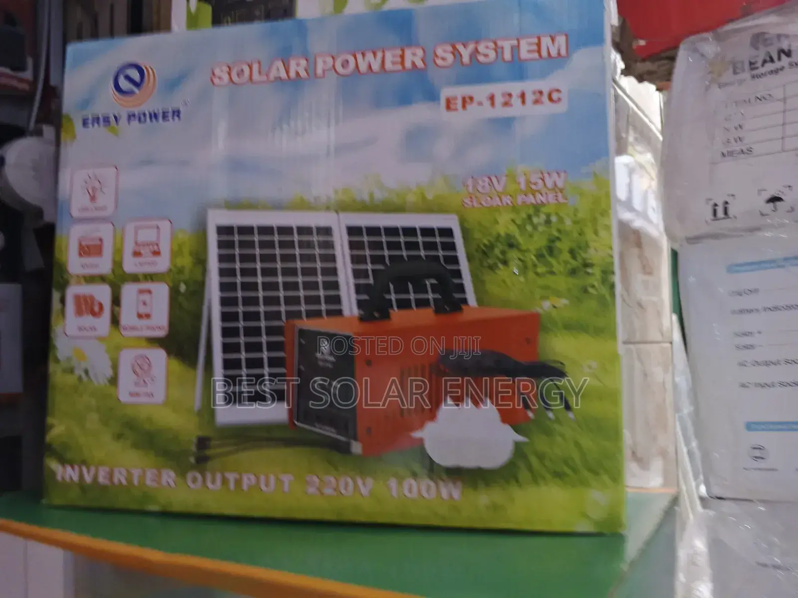 Easy Power Solar Generator With Panel