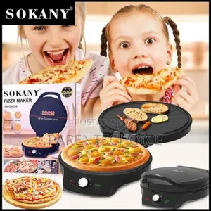 Sokany Electric Non-Stick Pizza Maker- 2000w